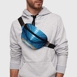 Поясная сумка Хоккейная коробка, цвет: 3D-принт — фото 2