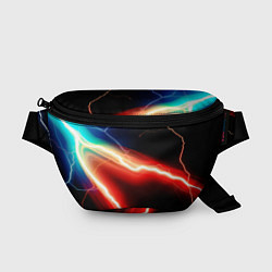 Поясная сумка Lightning light, цвет: 3D-принт