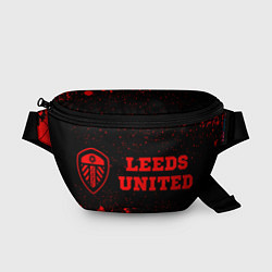 Поясная сумка Leeds United - red gradient по-горизонтали