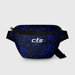 Поясная сумка Counter-Strike 2 blue energy