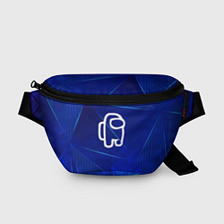 Поясная сумка Among Us blue poly, цвет: 3D-принт
