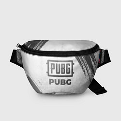 Поясная сумка PUBG - white gradient