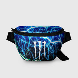 Поясная сумка Monster energy electro, цвет: 3D-принт