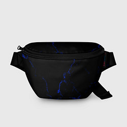 Поясная сумка Color black blue