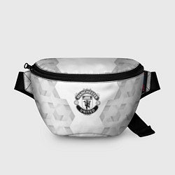 Поясная сумка Manchester United white poly, цвет: 3D-принт