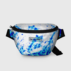 Поясная сумка Daysgone голубые краски, цвет: 3D-принт
