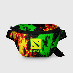 Поясная сумка Dota 2 кислотные краски