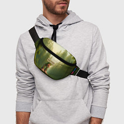 Поясная сумка Brr brr Patapim мем, цвет: 3D-принт — фото 2