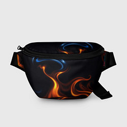 Поясная сумка The color is fire orange, цвет: 3D-принт
