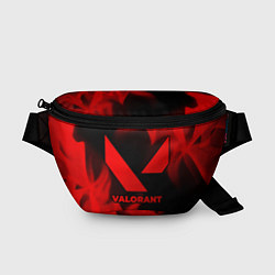 Поясная сумка Valorant - red gradient