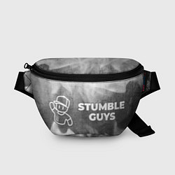 Поясная сумка Stumble Guys - grey gradient по-горизонтали