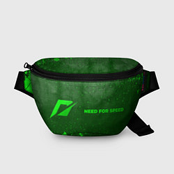 Поясная сумка Need for Speed - green gradient по-горизонтали, цвет: 3D-принт