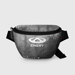 Поясная сумка Chery - grey gradient, цвет: 3D-принт
