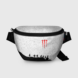 Поясная сумка Monster energy black rock