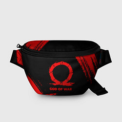 Поясная сумка God of War - red gradient, цвет: 3D-принт