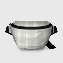 Поясная сумка Checked white completely