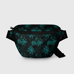Поясная сумка Palm light blue dark