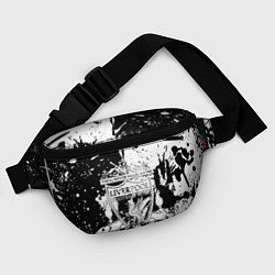 Поясная сумка Liverpool краски текстура, цвет: 3D-принт — фото 2