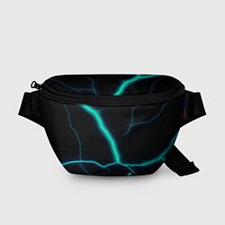 Поясная сумка Dark blue, цвет: 3D-принт