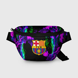 Поясная сумка Barcelona неоновый огонь, цвет: 3D-принт