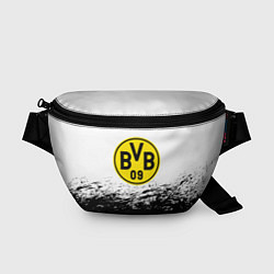 Поясная сумка Borussia черные краски штрихи