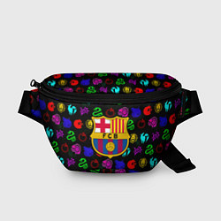 Поясная сумка Barcelona neon games logo