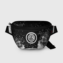 Поясная сумка Inter белый всплеск краско