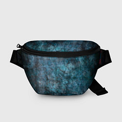 Поясная сумка Абстракция - dark blue