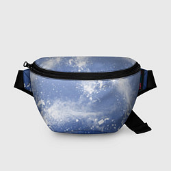 Поясная сумка Снежки попали в тебя, цвет: 3D-принт