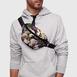 Поясная сумка Весенние цветы, цвет: 3D-принт — фото 2