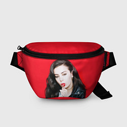 Поясная сумка Charli XCX, цвет: 3D-принт