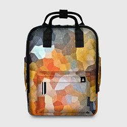 Рюкзак женский Мозаика в блеске, цвет: 3D-принт