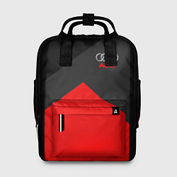 Рюкзак женский Audi: Red Sport, цвет: 3D-принт