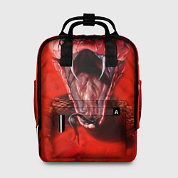 Рюкзак женский Red Snake, цвет: 3D-принт