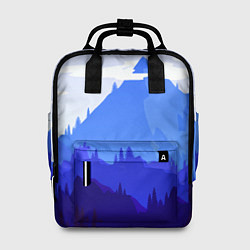 Рюкзак женский Firewatch: Cold Mountain, цвет: 3D-принт