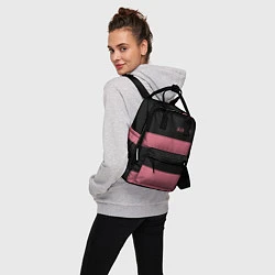 Рюкзак женский Black Pink: Logo, цвет: 3D-принт — фото 2