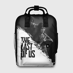 Рюкзак женский The Last of Us: White & Black, цвет: 3D-принт