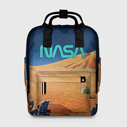 Рюкзак женский NASA on Mars, цвет: 3D-принт