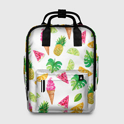 Рюкзак женский Сочное лето, цвет: 3D-принт