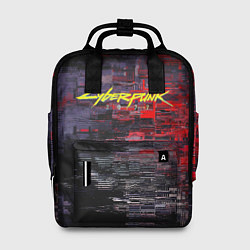 Женский рюкзак Cyberpunk 2077: Techno Style