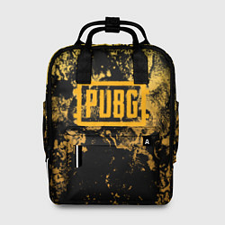 Рюкзак женский PUBG: Yellow Marble, цвет: 3D-принт