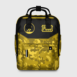 Рюкзак женский PUBG Runner, цвет: 3D-принт