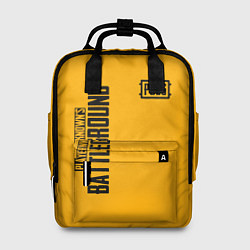 Рюкзак женский PUBG: Yellow Fashion, цвет: 3D-принт