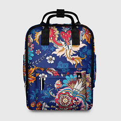 Рюкзак женский Экзотический орнамент, цвет: 3D-принт