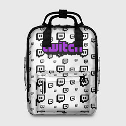 Рюкзак женский Twitch Online, цвет: 3D-принт