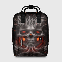 Рюкзак женский Slipknot: Hell Skull, цвет: 3D-принт