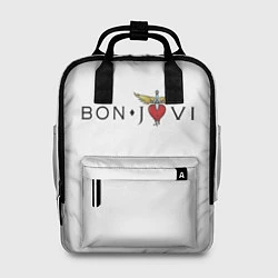 Рюкзак женский Bon Jovi, цвет: 3D-принт