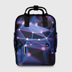 Женский рюкзак Абстрактные линии и свечение
