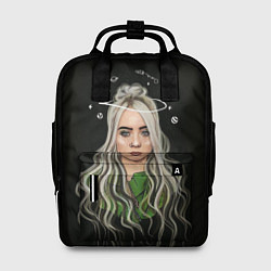 Рюкзак женский BILLIE EILISH, цвет: 3D-принт