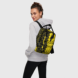 Рюкзак женский BILLIE EILISH x LV Yellow, цвет: 3D-принт — фото 2